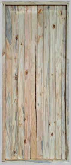 DOOR1004 - Door Pine Hut Frame