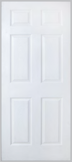 DOOR106 - Door 6 Panel D-Mould