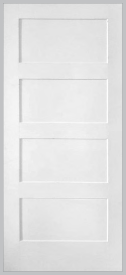DOOR109 - Door 4 Panel D-Mould Shaker