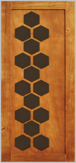 DOOR2067 - Door Pine Moderna