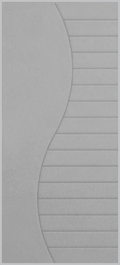 DOOR3005 - Door Grey Bella H-Core