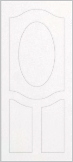 DOOR3012 - Door White Cape Dutch H-Core