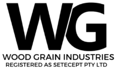 Woodgrain logo